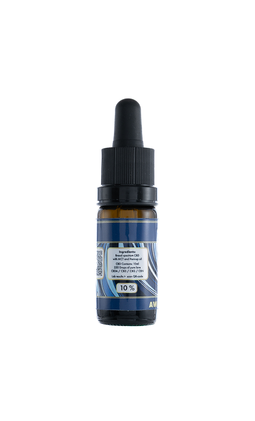 Full spectrum CBD Olie 10% (minder dan 0,2% thc) - Afbeelding 3