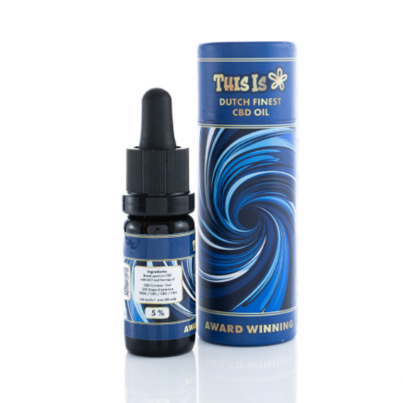 Full spectrum CBD Olie 5% (minder dan 0,2% thc)