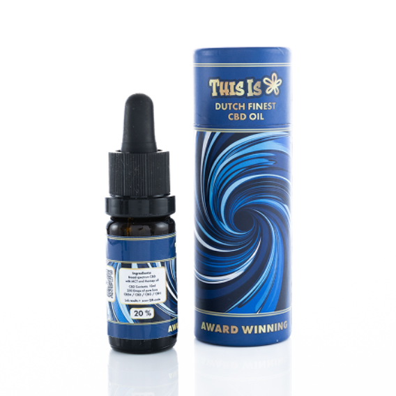 Full spectrum CBD Olie 20% (minder dan 0,2% thc)